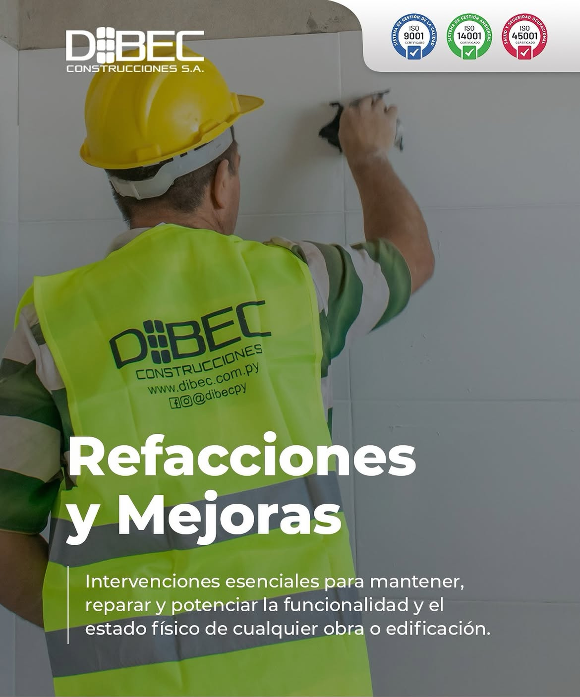 DIBEC Construcciones — Refacciones y mejoras en obras y edificaciones